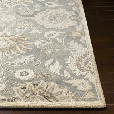 Conesus 1195 Hand Tufted Ivory & Taupe Wool Rug