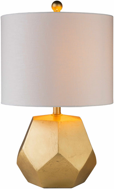 Coleford Gold Geometric Table Lamp