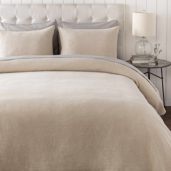 Firhouse Peach Linen Bedding