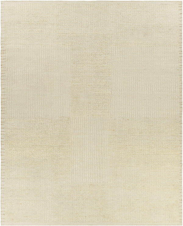 Firs Beige Hand Knotted Wool Rug