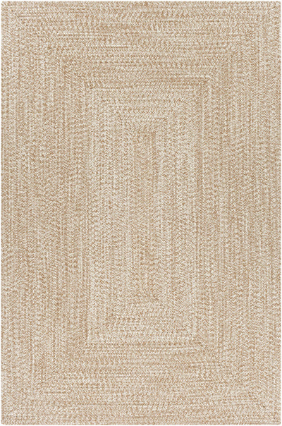 Cream Braided Faux Jute Rug