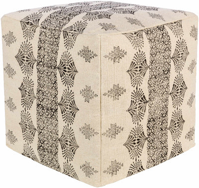 Fini Bohemian Geometric Pouf