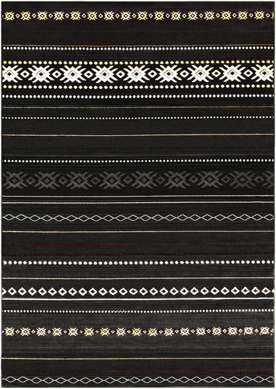 Fogertown Black Western Rug