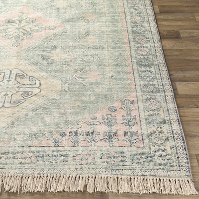 Foraker Sage Green Cotton Rug