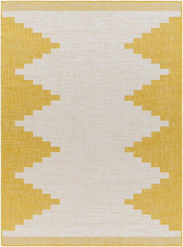 Djugun Yellow Outdoor Rug