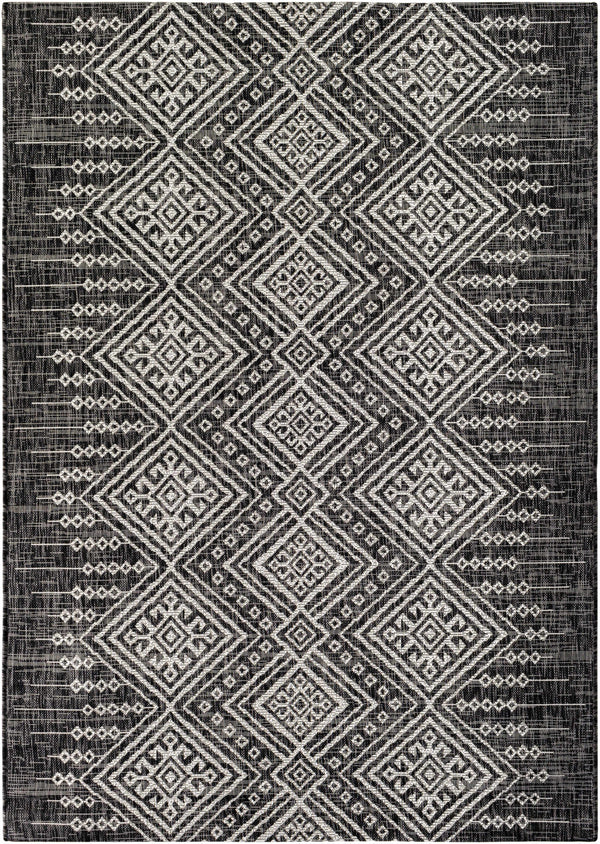 Frankville Black&White All Over Performance Rug