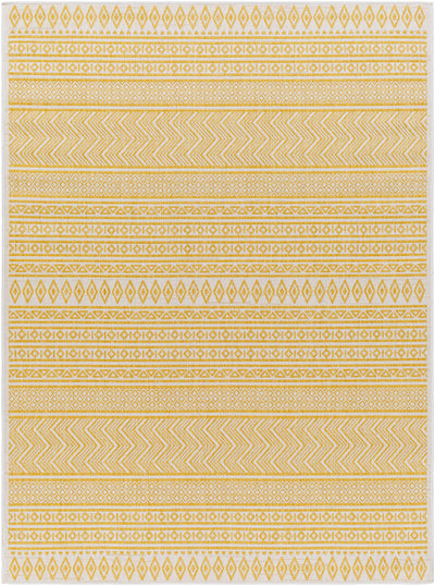 Madras Yellow All Over Performance Rug