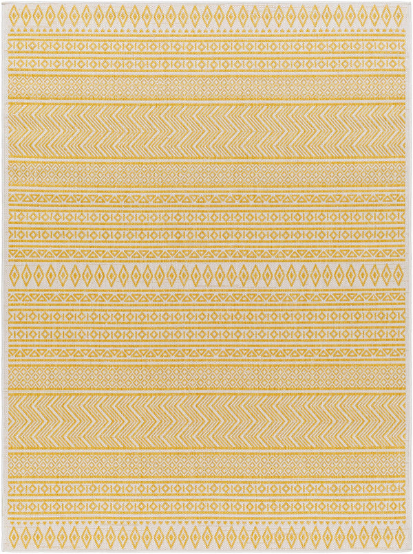 Madras Yellow All Over Performance Rug