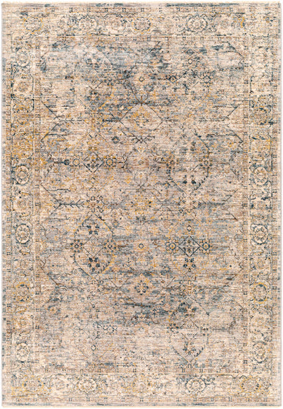 Aspengos Gray/Denim Area Rug