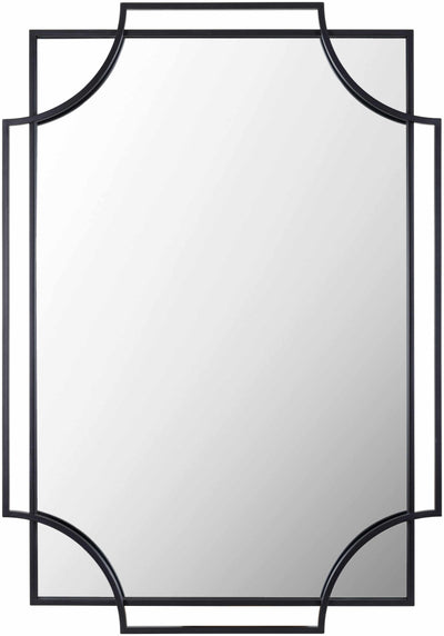 Golasecca Black Frame Mirror