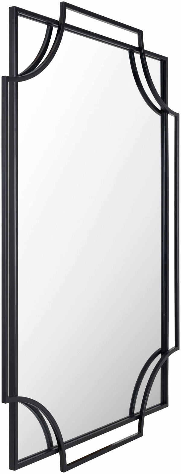 Golasecca Black Frame Mirror