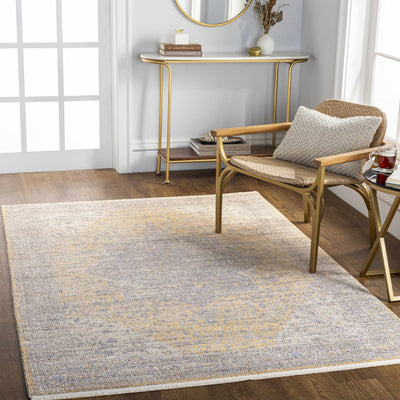 Misa Mustard & Gray Area Rug - Clearance