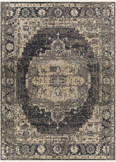 Girraween Black Wool Rug