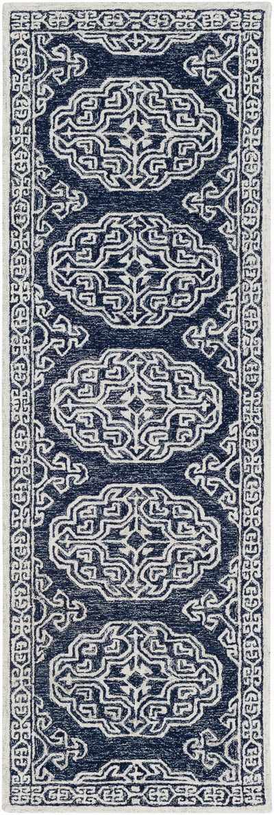 Glenoma Blue Regency Wool Rug