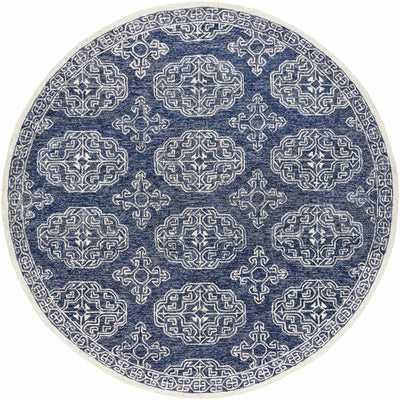 Glenoma Blue Regency Wool Rug