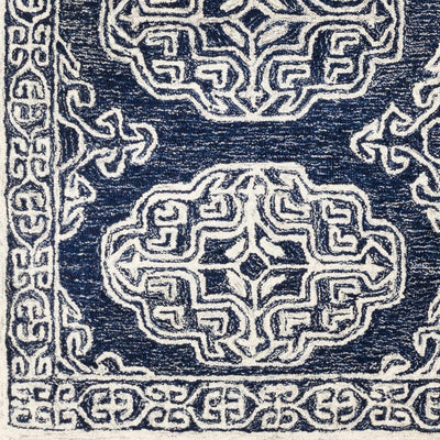 Glenoma Blue Regency Wool Rug