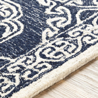 Glenoma Blue Regency Wool Rug