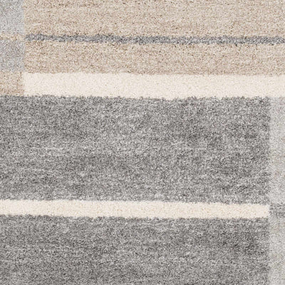 Glouster Taupe&Gray Lined Area Rug