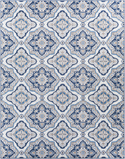 Goosnargh Blue Medallions Rug - Clearance