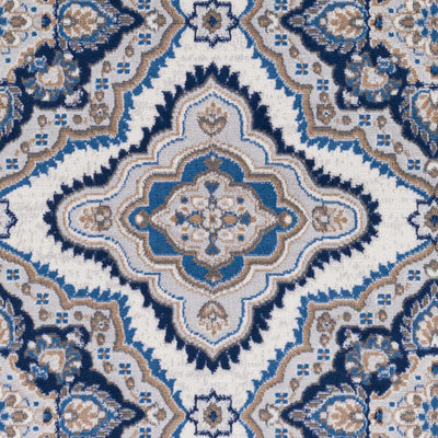 Goosnargh Blue Medallions Rug - Clearance