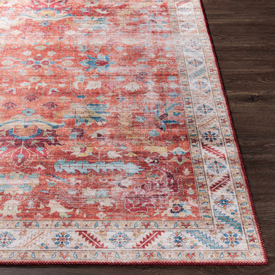 Lota Brick Red Rug - Clearance