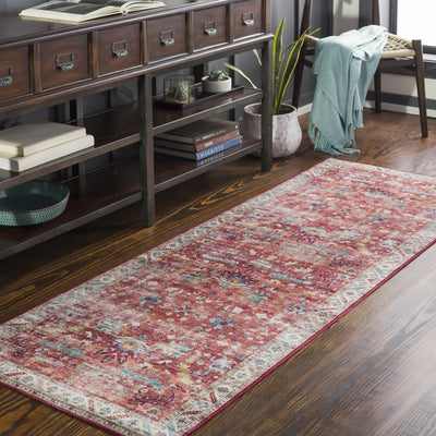 Lota Brick Red Rug - Clearance