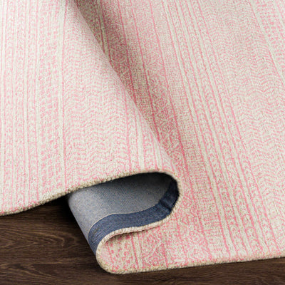 Hamdibey Pink Wool Rug - Clearance