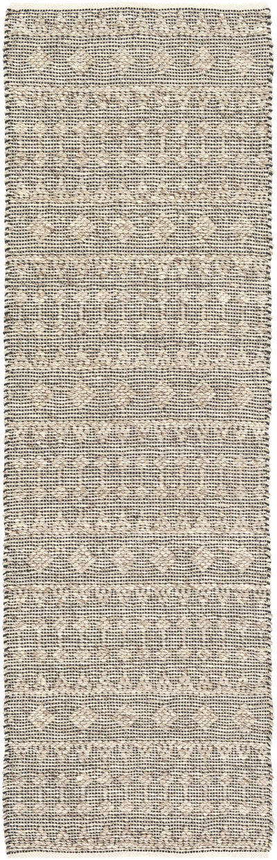 Hanston Tribal Textured Viscose&Wool Carpet