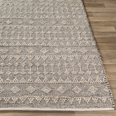 Hanston Tribal Textured Viscose&Wool Carpet