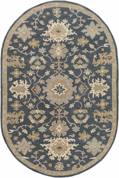 Hazen 1154 Navy Wool Rug