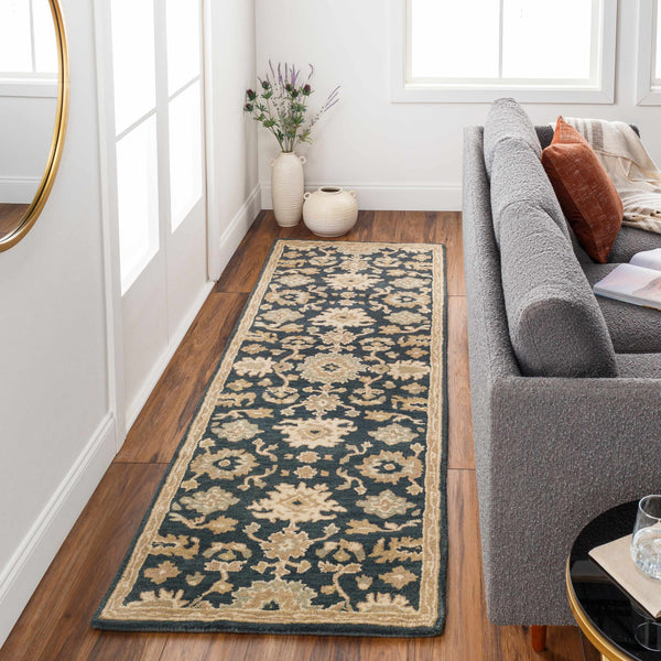 Hazen 1154 Navy Wool Rug