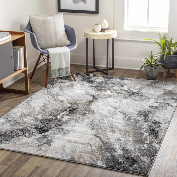 Haddo Gray Marble Rug