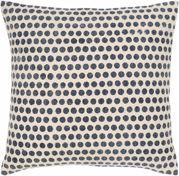 Heilbron Monochrome Dotted Throw Pillow