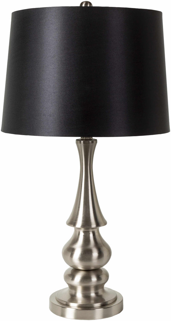 Pontevico Black Metallic Table Lamp