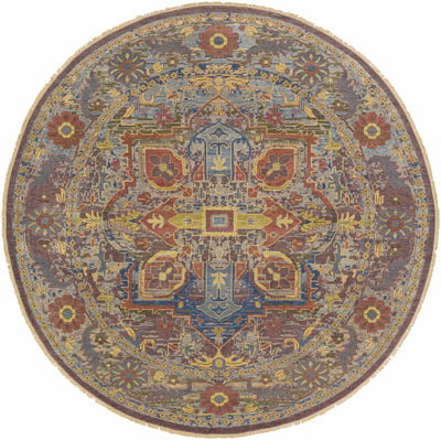 Holdrege Premium Hand Knotted Wool Area Rug