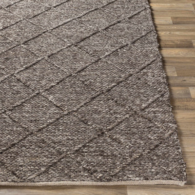 Syosset Brown Trellis Wool&Viscose Rug - Clearance