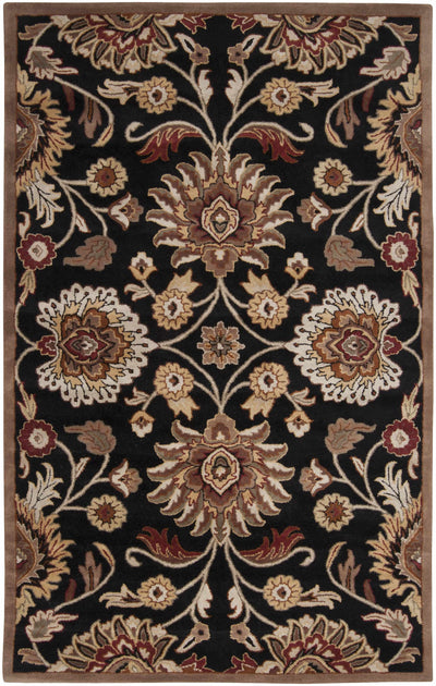 Conesus 1053 Hand Tufted Black Wool Rug