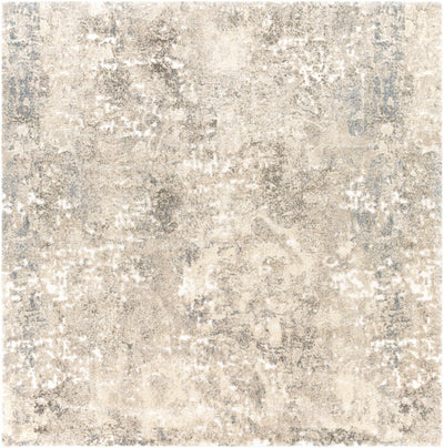 Holtsville Abstract Ivory High Pile Rug