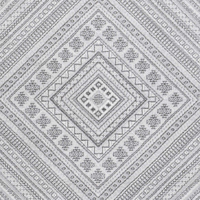 Holytown 5x7 Gray Geometric Rug - Clearance