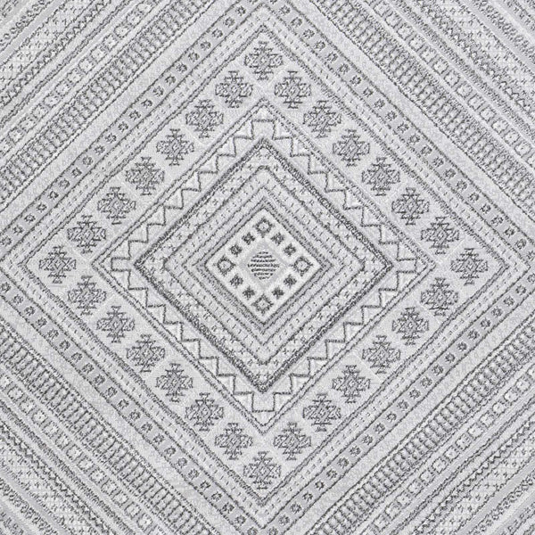 Holytown 5x7 Gray Geometric Rug - Clearance