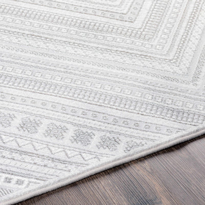 Holytown 5x7 Gray Geometric Rug - Clearance