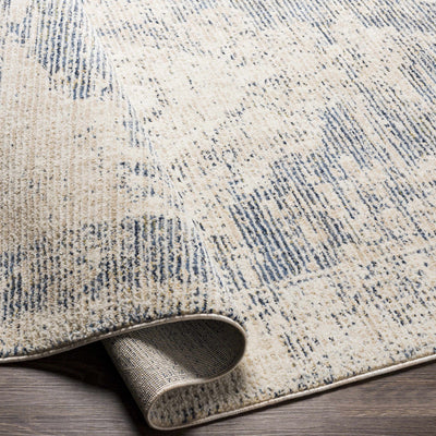 Herricks Denim Medallion Area Rug - Clearance