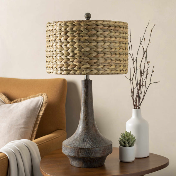 Kabankalan Seagrass Resin Table Lamp