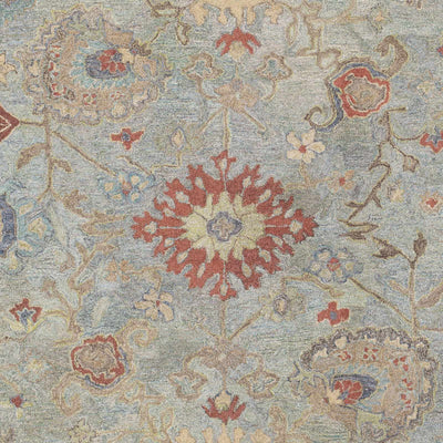 Kalvesta Floral Wool Rug