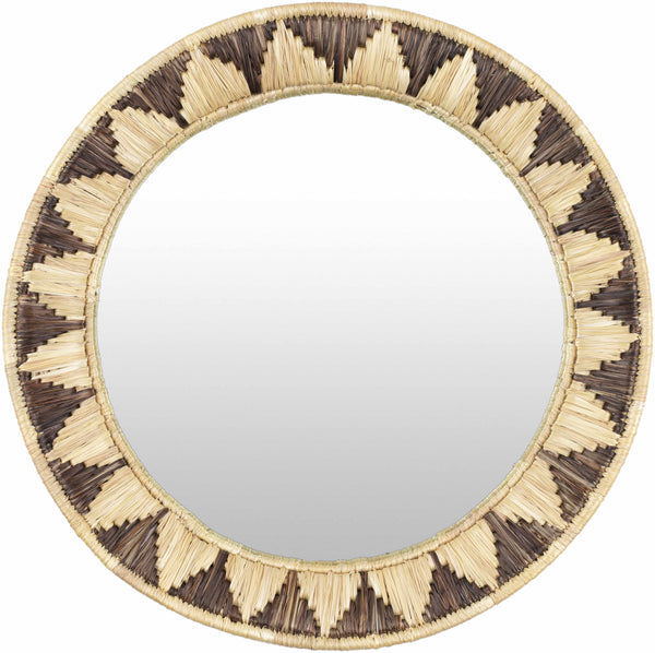 Kelkit Gold Frame Round Mirror