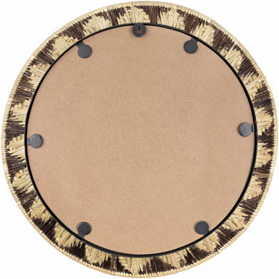 Kelkit Gold Frame Round Mirror