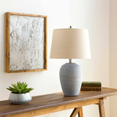 Khoi Brass Glass Table Lamp