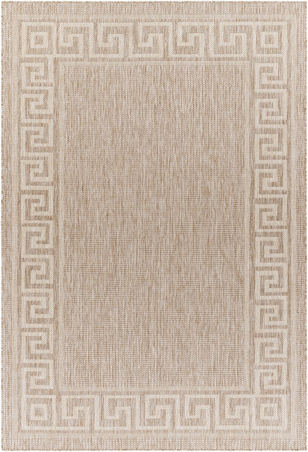 Alen Beige Indoor & Outdoor Rug - Clearance