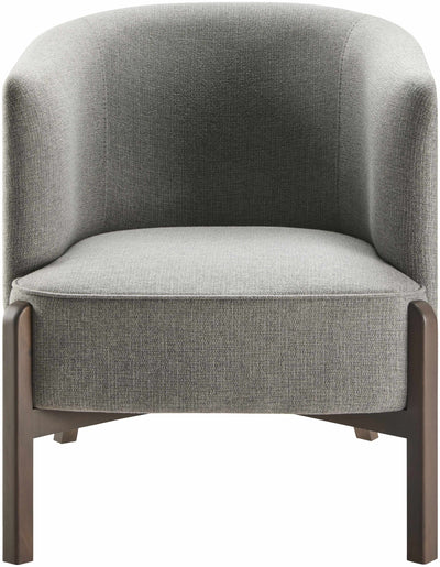 Karabulak Modern Gray Tub Accent Chair