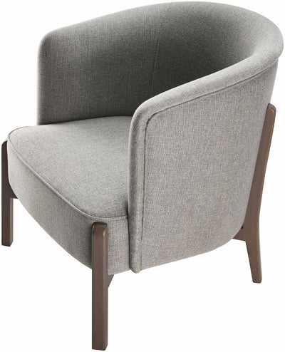 Karabulak Modern Gray Tub Accent Chair